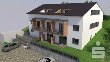 Ansicht - Wohnung kaufen in Tiefenbach - Moderne Neubauwohnung in Tiefenbach - KfW 40 QNG!!