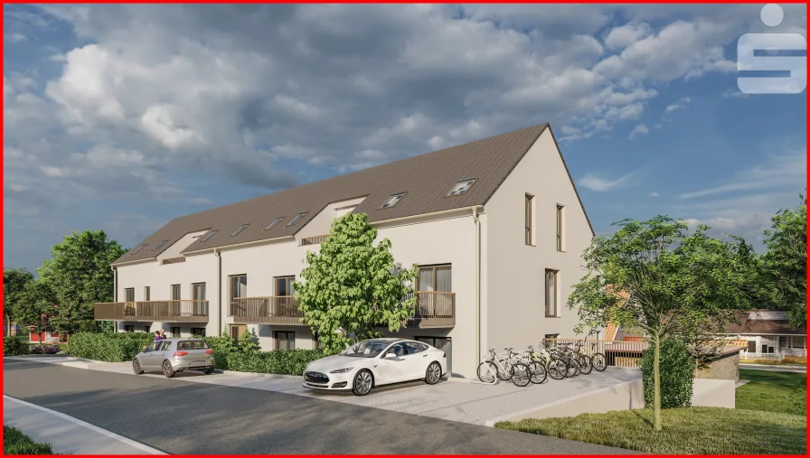 Außenansicht - Wohnung kaufen in Wertingen - MODERN LIVING - Ihr Zuhause in Wertingen