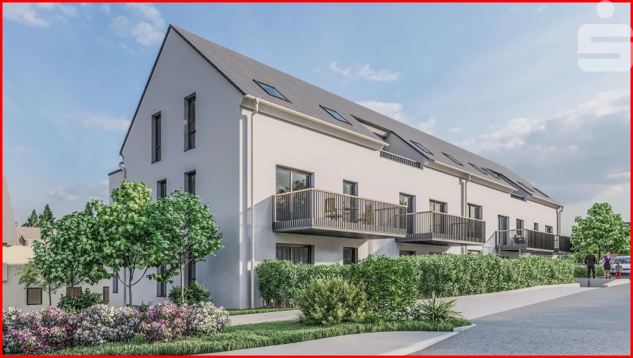 Außenansicht - Wohnung kaufen in Wertingen - MODERN LIVING - Ihr Zuhause in Wertingen