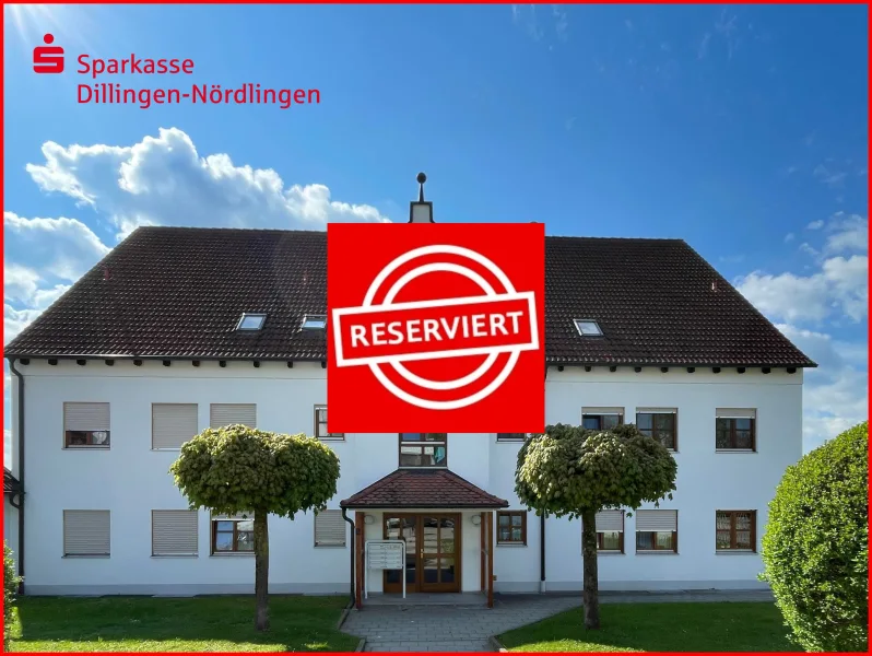 Außenansicht - Wohnung kaufen in Wertingen - Attraktive 3-Zimmer-Wohnung in ruhiger Lage
