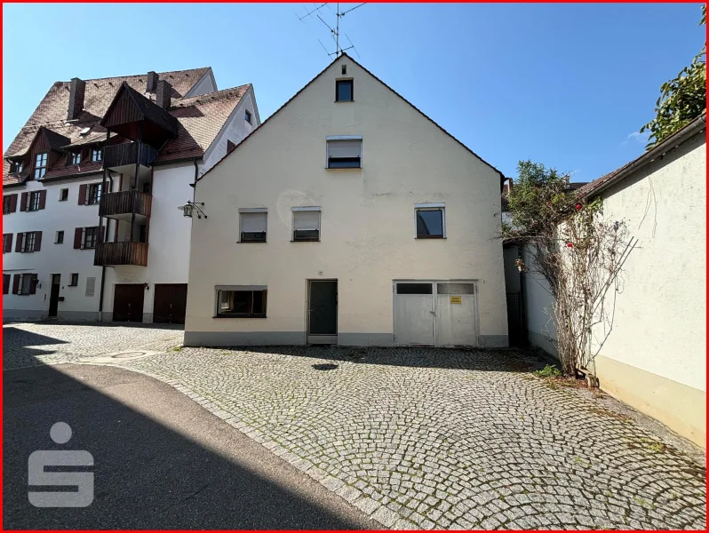 Außenansicht - Haus kaufen in Lauingen - Wohnen in der Altstadt