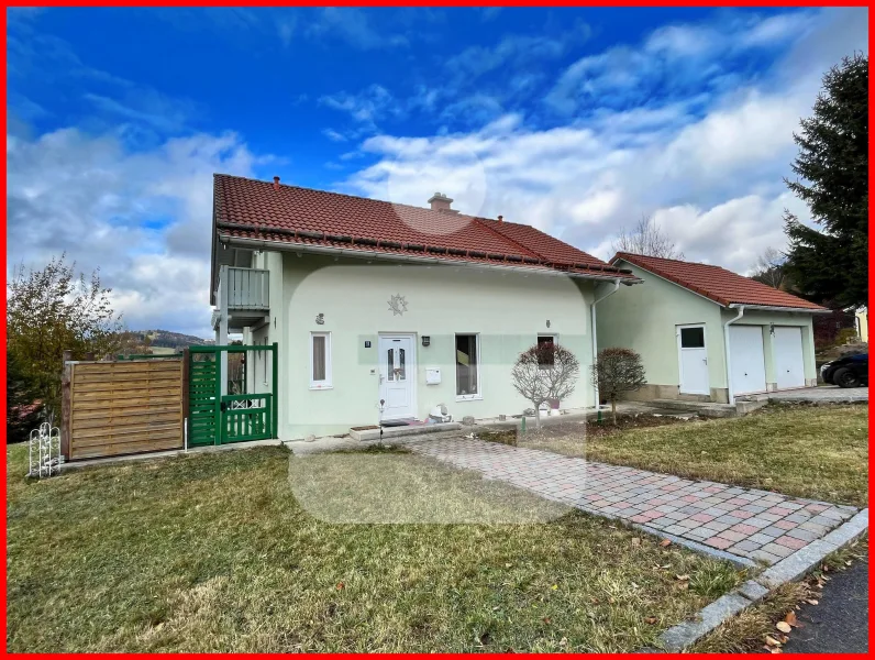 Hausansicht - Haus kaufen in Mauth - freistehendes Einfamilienhaus in 94151 Mauth/Annathal