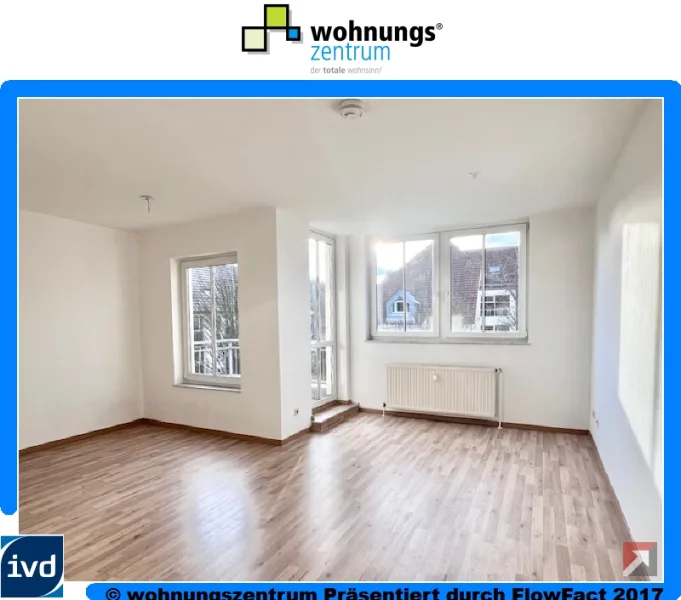 Zimmer - Wohnung mieten in Dresden - Hübsche 1-Zi.-Whg., Balkon, Duschbad, Einbauküche, Tiefgarage, Ruhige Lage!