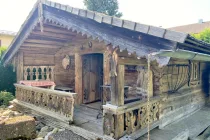 Historische Hütte