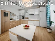 Küche im kleinen Haus