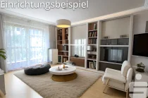 Einrichtungsbeispiel Wohnzimmer