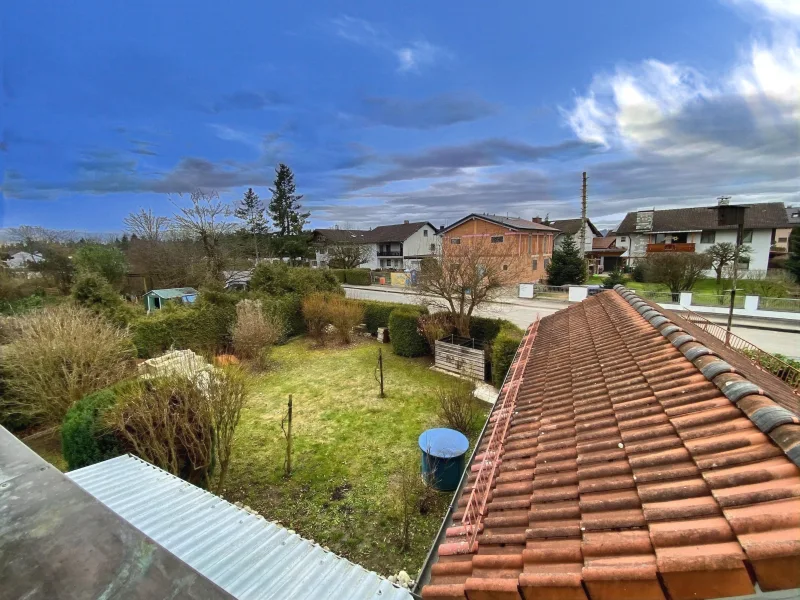 Ausblick vom Balkon