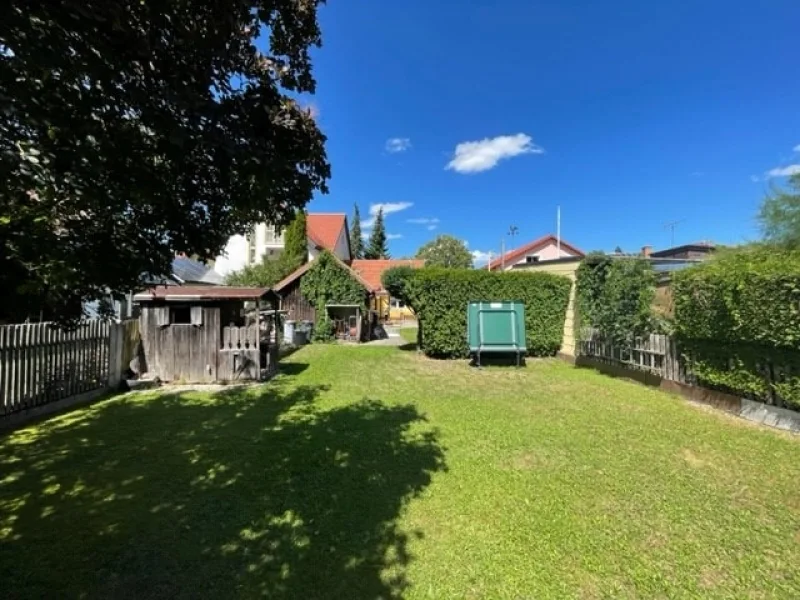 Garten - Haus kaufen in Maisach - Kleine ältere Doppelhaushälfte oder Grundstück