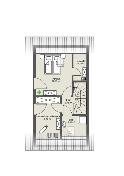 Grundriss Dachgeschoss