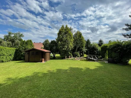 Ansicht - Haus kaufen in Maisach - Vermietetes älteres EFH mit herrlichem Grundstück 1040m²