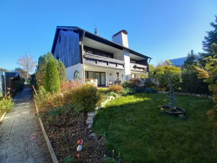 Terrassenansicht - Haus kaufen in Eichenau - Doppelhaushälfte in Eichenau