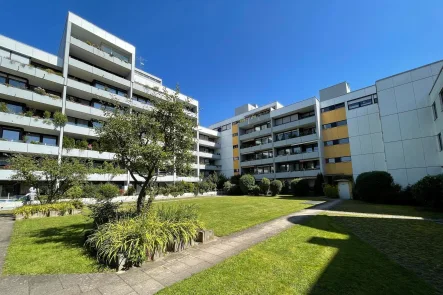 Innenhof - Wohnung kaufen in Fürstenfeldbruck - Gut geschnittene 2-Zimmer-Wohnung in zentraler Stadtlage