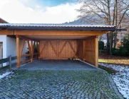 Außenansicht Carport