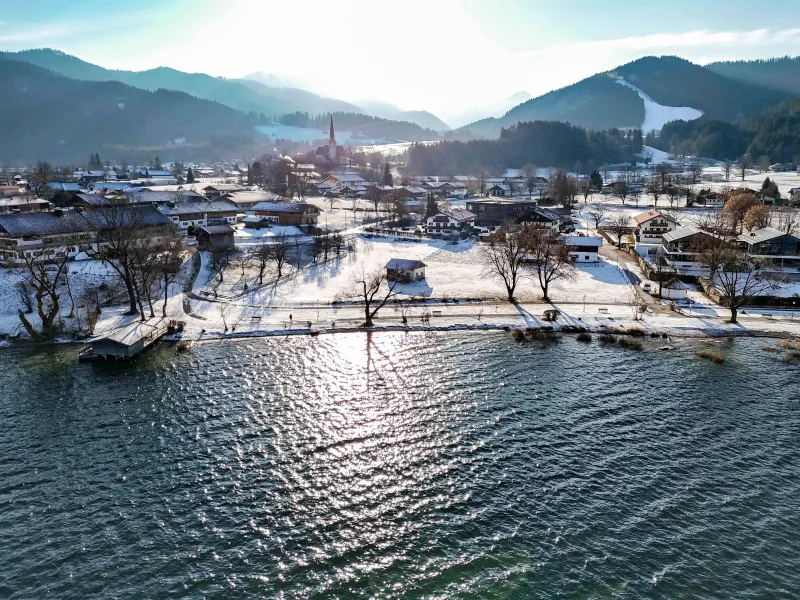 KSK Seestraße Wiessee Blick See zum Haus