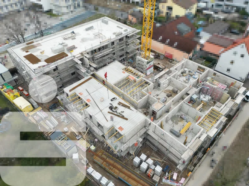 Bildquelle: Gebr. Donhauser Bau GmbH & Co. KG - Wohnung kaufen in Schwandorf - "Schwanenhof" Das Bauprojekt nimmt Form an - Ergreifen Sie diese Chance!