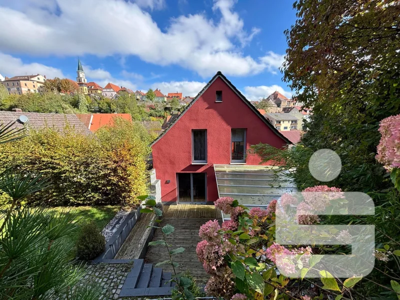 Ausblick auf die Altstadt - Haus kaufen in Nabburg - Genießen Sie diesen Ausblick!