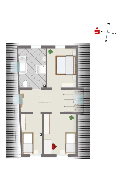 Grundriss Dachgeschoss