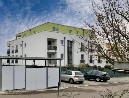 Außenansicht - Wohnung kaufen in Donauwörth - Schicke 3-Zimmer-Wohnung: Modern, energieeffizient, kurzfristig beziehbar