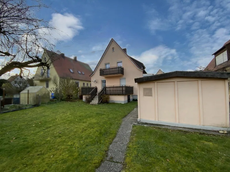 Außenansicht - Haus kaufen in Oettingen - Eigenheim statt Miete 