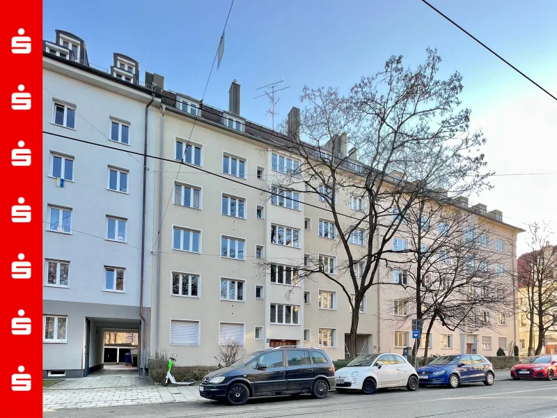 Nord-Ansicht - Haus kaufen in München - Exklusives Mehrfamilienhaus in begehrter Lage mit attraktiven 18 Wohnungen!