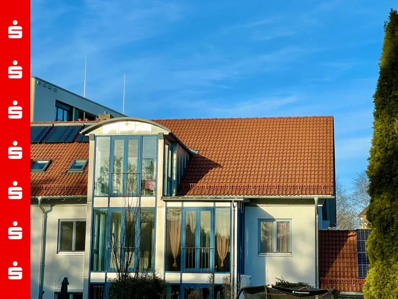 Süd-West-Ansicht - Wohnung kaufen in Geretsried - Maisonettewohnung (OG/DG) mit toller Aussicht!