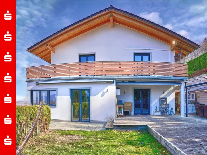 Ansicht - Haus kaufen in Kochel - Außergewöhnliches Anwesen mit Weitblick und exklusivem Wohnkomfort