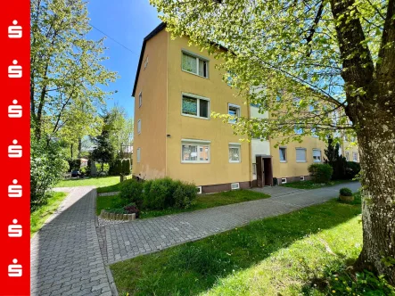 Nord-Ansicht - Wohnung kaufen in Geretsried - Mitten drin und trotzdem ruhig: Wohnung mit gehobener Ausstattung