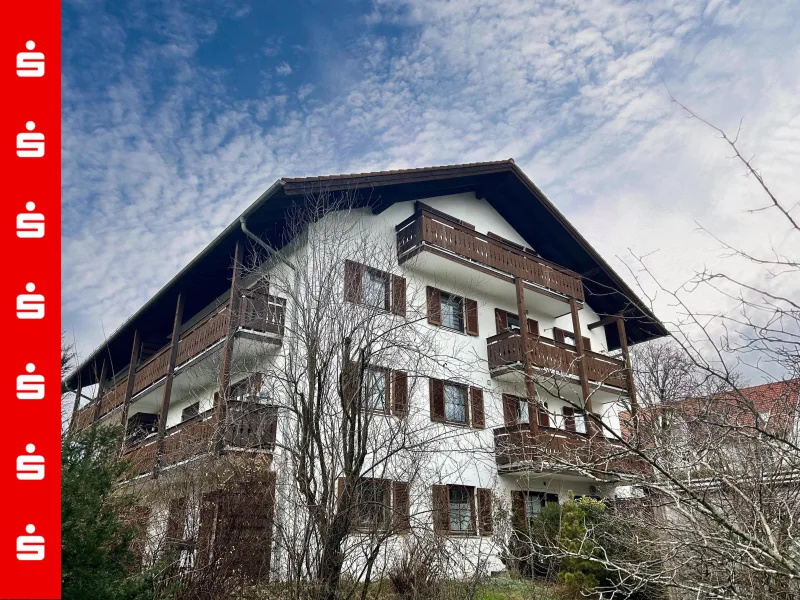 Süd-Ost Ansicht - Wohnung kaufen in Bad Tölz - Gemütliche Dachgeschosswohnung in Bad Tölz mit Bergblick