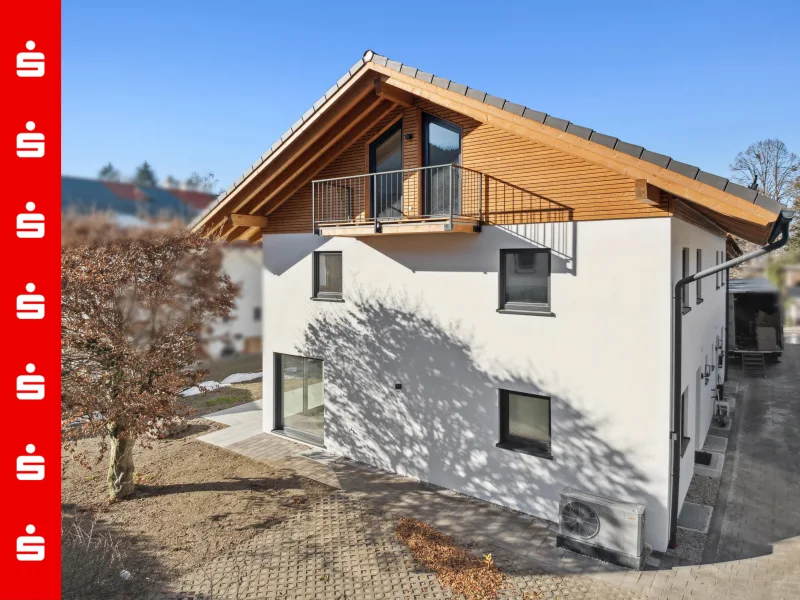 Außenansicht - Haus kaufen in Bad Heilbrunn - Den ganzen Tag Sonne!