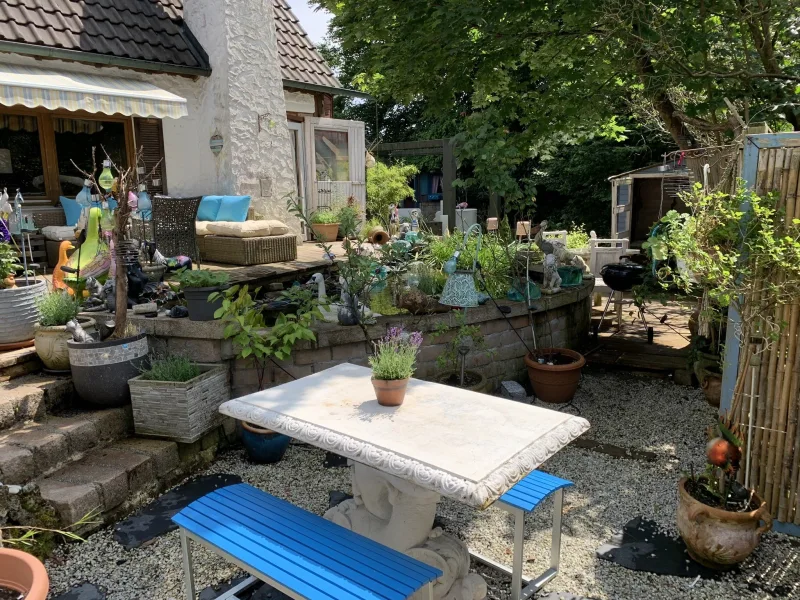 Sitzplatz im Garten