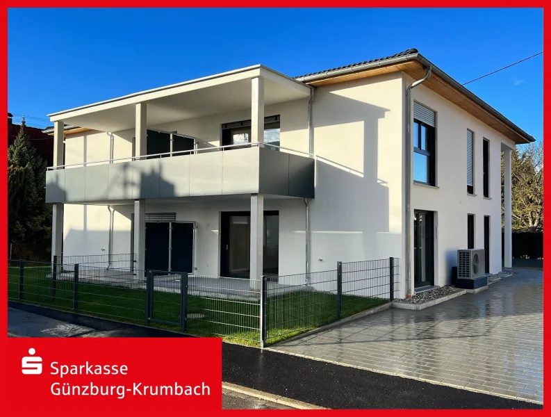 Außenansicht - Zinshaus/Renditeobjekt kaufen in Gundelfingen - "Neubau" Mehrfamilienhaus in Gundelfingen a. d. Donau 