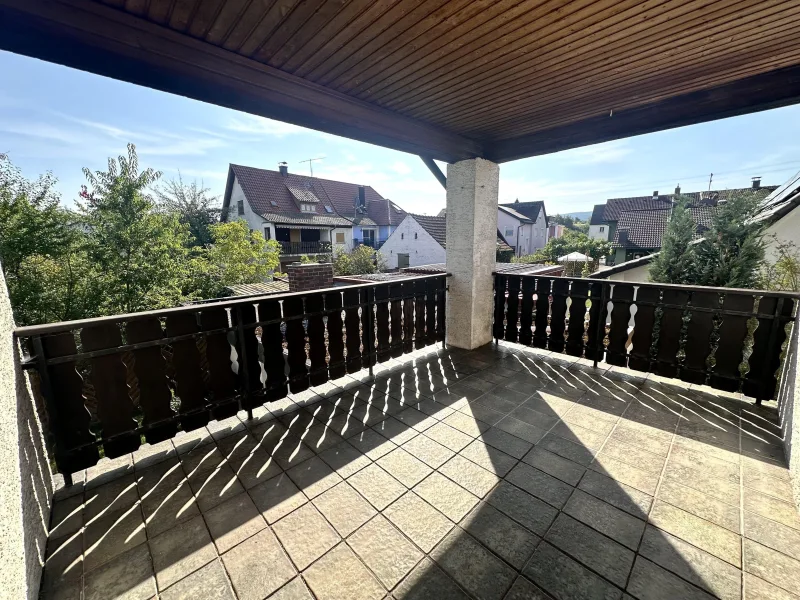 Balkon mit Ausblick im 1.Obergeschoss