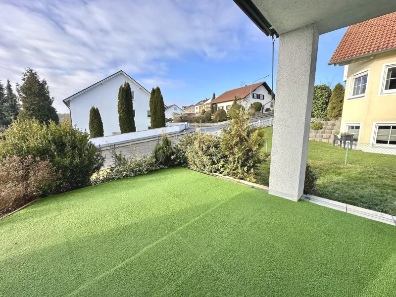 Terrasse im Erdgeschoss