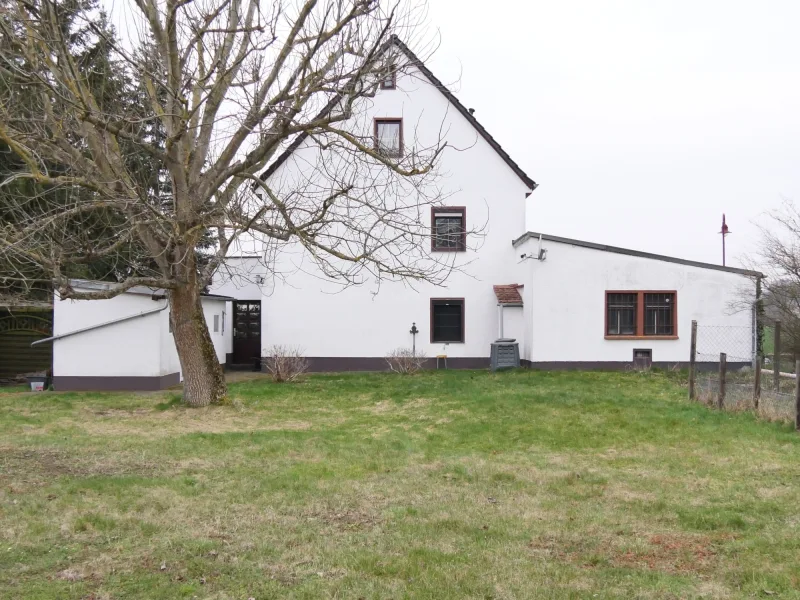 Hausansicht - Haus kaufen in Leisnig -  " Für Kurzentschlossenen ländl. EFH mit gr.Grundstück in Leisnig"