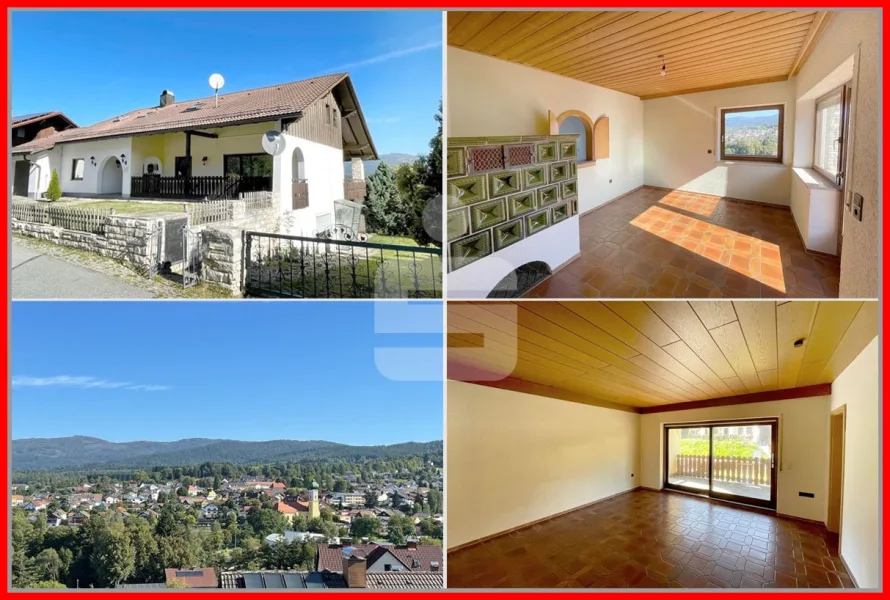  - Haus kaufen in Frauenau - Dreifamilienwohnhaus in Aussichtslage in Frauenau