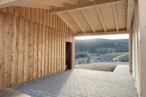 Carport-überdachter Eingang