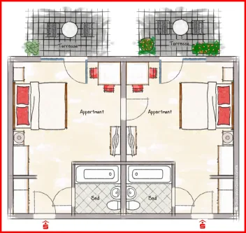  - Wohnung kaufen in Viechtach - Doppel-Ferienappartement in Viechtach