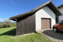 Garage mit Werkstatt