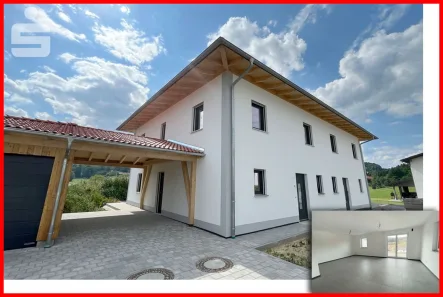  - Haus kaufen in Geiersthal - Kapitalanlage - vermietetes Doppelhaus (KfW 55) in Geiersthal