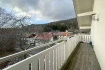 Balkon mit Ausblick