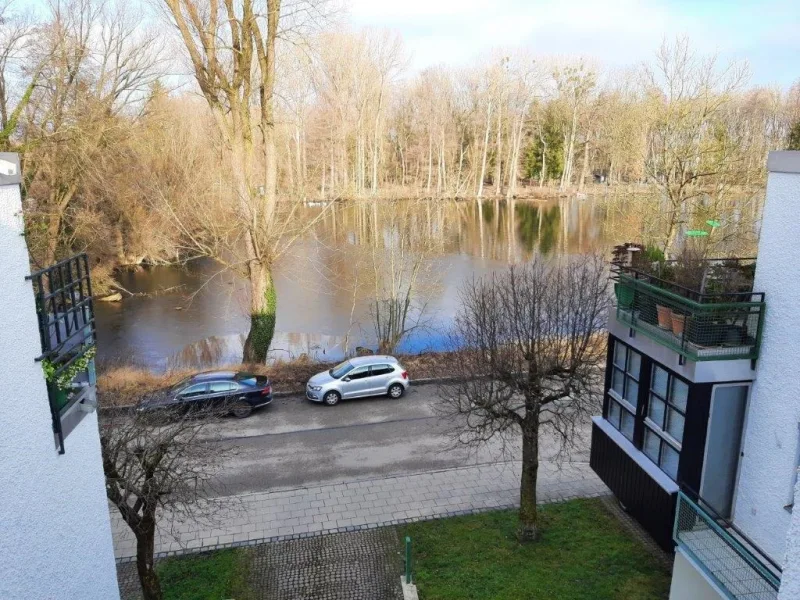 Ausblick vom Esszimmer