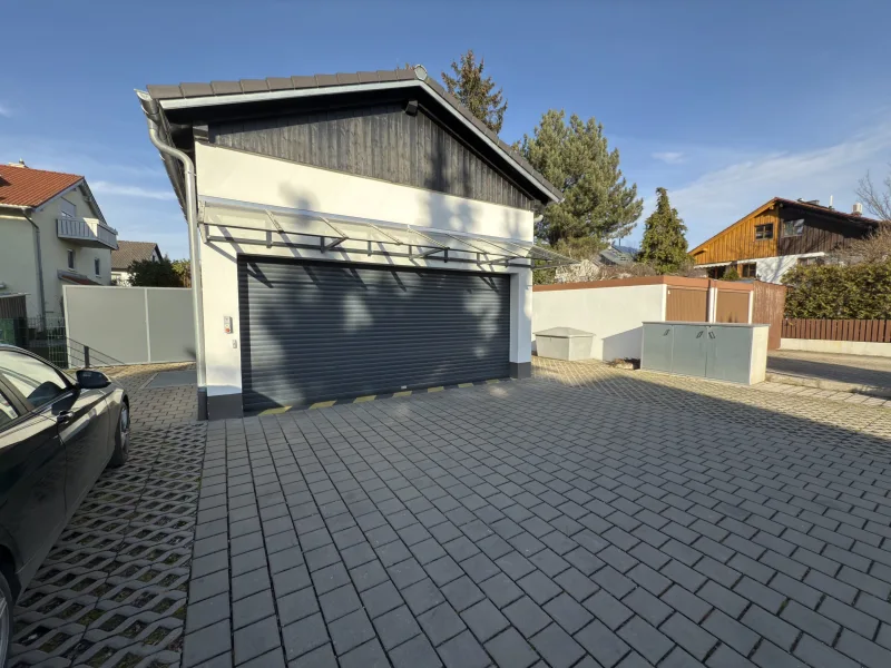 Garage mit Duplex