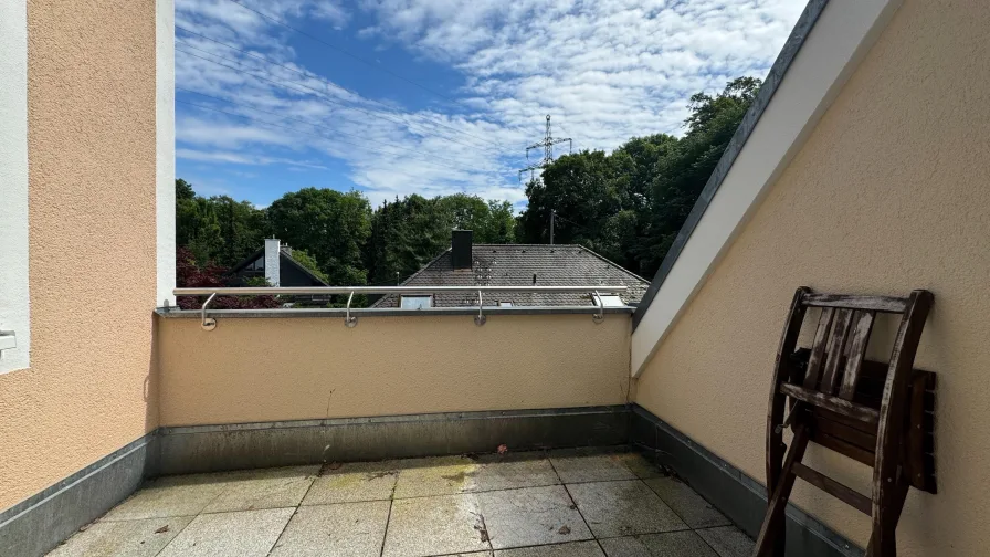 Dachterrasse - Haus kaufen in München - Dank Wärmepumpe und Aufzug zukunftssicher!