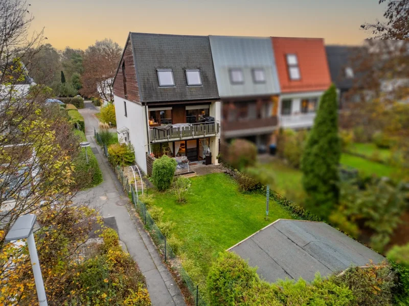 Blick auf den Garten - Haus kaufen in Herrsching - Ihr neues Zuhause in ruhiger Lage in Herrsching