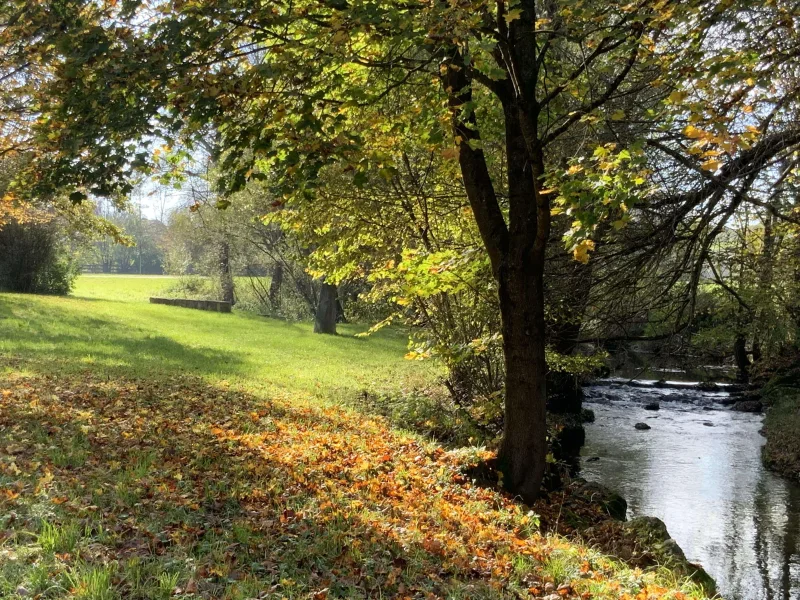 Bürgerpark an der Isen