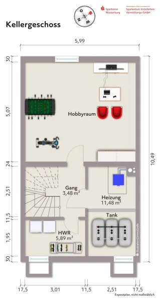 02 Grundriss Keller