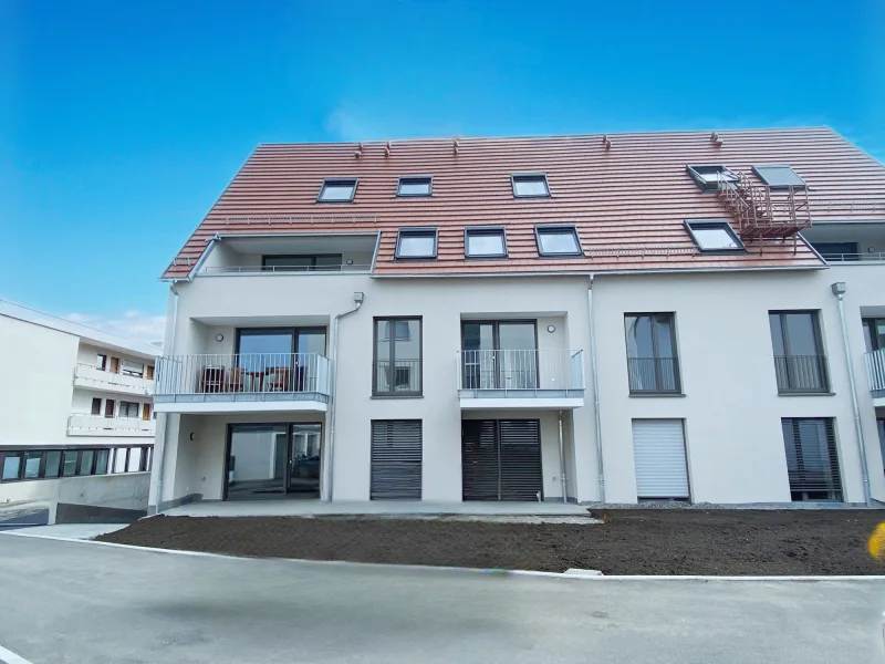 Hausansicht - Wohnung kaufen in Aichwald - = PROVISIONSFREI = Moderne 5-Zimmer-Maisonette-Neubauwohnung