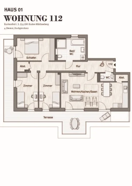 Grundriss WHG 112