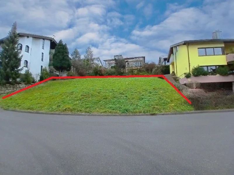 Bauplatz - Grundstück kaufen in Winnenden Hertmannsweiler - Bauplatz erschlossen, in exponierter Top-Lage!