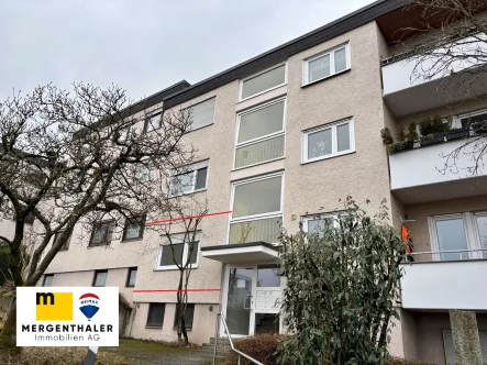 Hausansicht - Wohnung mieten in Waiblingen-Hegnach - Helle 2-Zimmer-Wohnung!